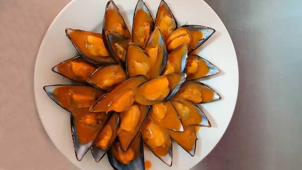 Mejillones en Salsa