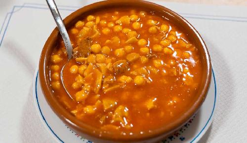 Callos con Garbanzos