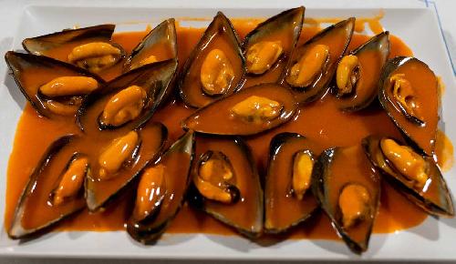 Mejillones en Salsa