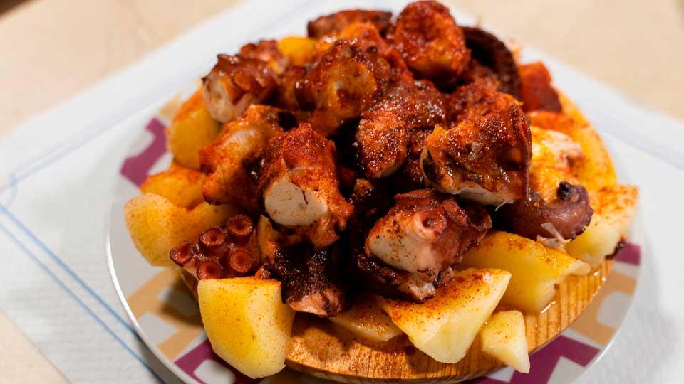 Pulpo con patatas